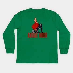 Knight Rider - The Punny Adventure Kids Long Sleeve T-Shirt